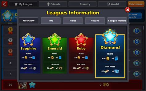 LEAGUE INFO .